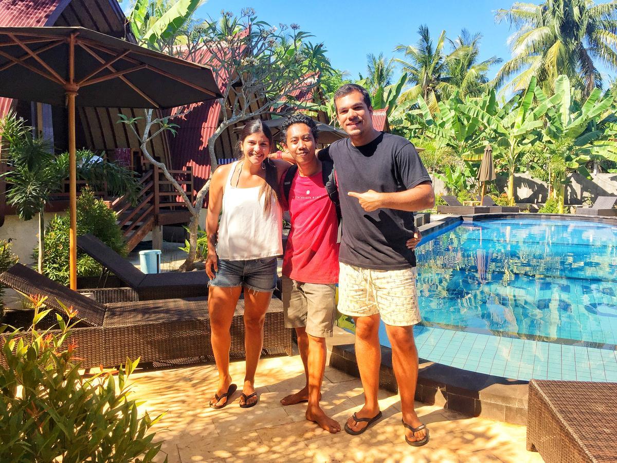 Island Beach Bungalow Gili Trawangan Exterior photo