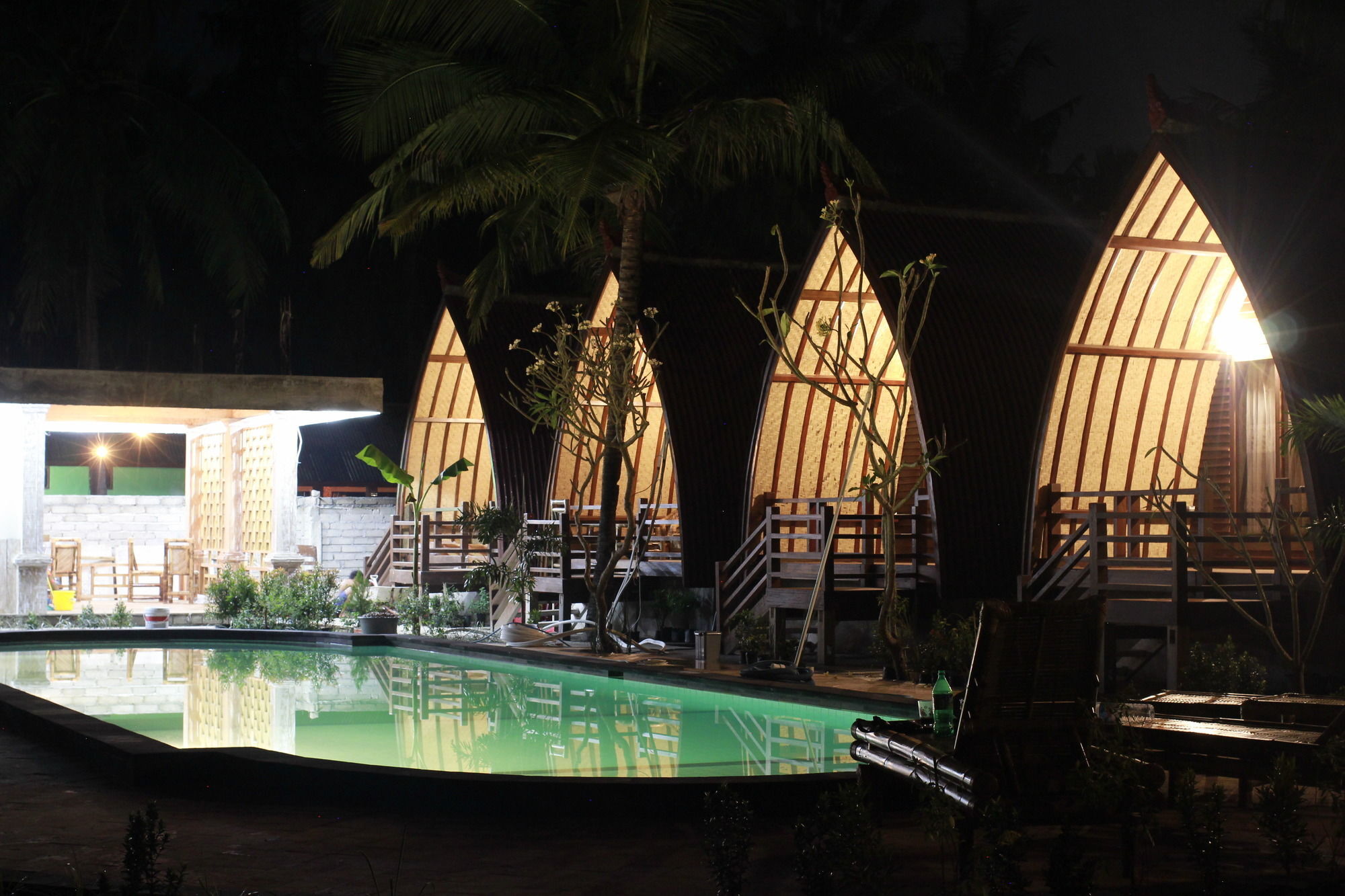 Island Beach Bungalow Gili Trawangan Exterior photo